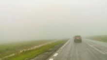 Alma en direction de Quartier- Militaire : Visibilité réduite à cause du brouillard