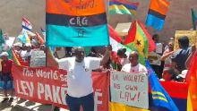 Chagos - Manif devant le Haut-commissariat britannique : «Si vremem nou enn vre patriot, lil moris bizin deryer nou», lance Bancoult
