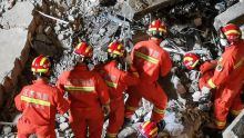 Effondrement d'un hôtel en Chine: 17 morts, selon un bilan définitif