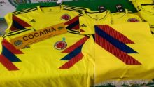  Mondial 2018 : saisie de maillots de la Colombie imprégnés de cocaïne