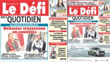 Voici la une du Défi Quotidien de ce Mardi 03 Septembre 2024