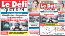 Voici la une du Défi Quotidien de ce Mardi 05 Novembre 2024