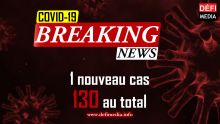 Covid-19 : un nouveau cas détecté, 130 au total ce dimanche 