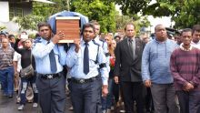 Funérailles du Caporal Lindsey Lapeyre : Raj Dayal présent pour rendre un dernier hommage à son bras droit