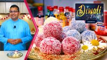 Retour du chef Vivek sur TéléPlus : au menu de «Diwali Delights by Moir’s», place au ladoo coco et choco 