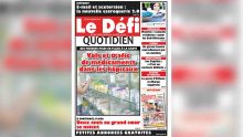 Voici la Une du Defi Quotidien de ce lundi 04 février 2019