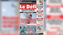 Voici la Une du Défi Quotidien de ce lundi 20 janvier 2020