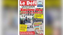 Voici la Une du Defi Quotidien de ce lundi 23 mars 2020