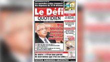 Voici la Une du Defi Quotidien de ce mardi 26 mars 2019