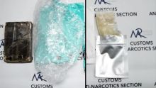 À la poste : Rs 474 000 de résine de cannabis et de méthamphétamine saisies