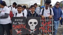 [En images]Port-Louis : une marche pour dire non à la drogue ce jeudi