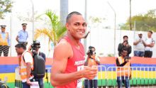 JIOI - Athlétisme : le sprinteur mauricien, Jonathan Bardotier, l'emporte sur 100 m
