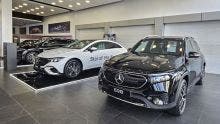 Automobile : les véhicules électriques Mercedes EQ, vedettes de la Star Week