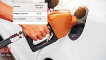 Carburants : le litre d’essence à Rs 55.75 et le diesel à Rs 41.00