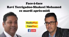 Radio Plus : face-à-face Ravi Yerrigadoo-Shakeel Mohamed ce mardi après-midi
