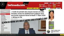 Fake news : Le Défi Media Group dénonce la publication d'une fausse nouvelle et s'en remettra à la police 