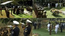 [En images] Cérémonie funéraire de SAJ au jardin Botanique de Pamplemousses 