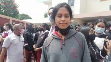 HSC cuvée 2020-21 : voici la réaction de Kaveri Poovanum Yeten la lauréate du collège Gaëtan Raynal