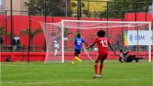 JIOI – Football : le Club M mène à la mi-temps face aux Seychelles, avec un but d’Ashley Nazira