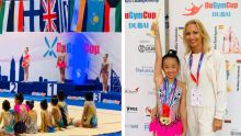 La Mauricienne Meghan Aling décroche deux médailles d’or au DuGym 2019
