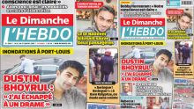 Voici la Une de Le Dimanche/L'Hebdo de ce Dimanche 20 Janvier 2024