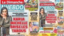 Voici la Une de Le Dimanche/L'Hebdo de ce Dimanche 11 Août 2024