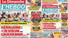 Voici la Une de Le Dimanche/L'Hebdo de ce Dimanche 22 Septembre 2024