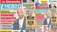 Voici la Une de Le Dimanche/L'Hebdo de ce Dimanche 23 Février 2025