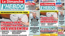 Voici la Une de Le Dimanche/L'Hebdo de ce Dimanche 18 Mai 2025