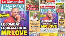 Voici la Une de Le Dimanche/L'Hebdo de ce Dimanche 28 Septembre 2025