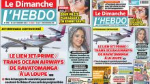 Voici la Une de Le Dimanche/L'Hebdo de ce Dimanche 02 Novembre 2025