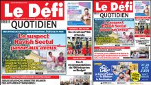 Voici la une du Défi Quotidien de ce Lundi 23 Juin 2025