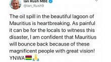 Wakashio : Ian Rush rend hommage au combat des Mauriciens  