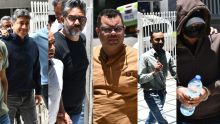 [En images] «Moustass Leaks» : Sherry Singh, ex-CEO de MT, et quatre autres suspects devant la Bail and Remand Court