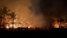 Incendie au restaurant de l’hôtel La Pirogue à Flic-en-Flac : le feu maîtrisé