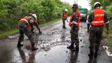 Avis de fortes pluies : les soldats de la SMF à pied-d’œuvre