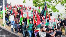 Port-Louis : une marche pour dénoncer les «atrocités» commises envers le peuple palestinien 