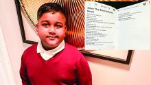 Poète à 8 ans : Jaiden Ramsurrun ou le petit prodige des vers 