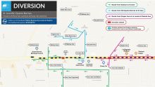 Metro Express : Fermeture de certaines jonctions à Quatre-Bornes dans le cadre des travaux