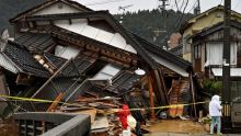 Japon  : 78 morts et des dizaines de disparus après le séisme du Nouvel An