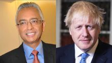Tête-à-tête Jugnauth/Johnson à Londres : «une volonté de poursuivre des discussions sur le dossier Chagos»