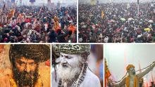 [En images] Coup d'envoi en Inde du pèlerinage hindou géant de la Kumbh Mela