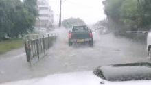 Météo : de fortes pluies s'abattent sur l'ouest et le sud de Maurice 