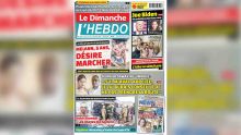 Voici la Une de Le Dimanche / L'Hebdo