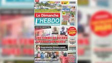 Voici la Une de Le Dimanche / L'Hebdo