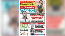 Voici la Une de Le Dimanche / L'Hebdo