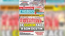 Voici la Une de Le Dimanche / L'Hebdo