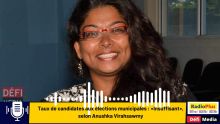 Taux de candidates aux élections municipales : «Insuffisant», selon Anushka Virahsawmy