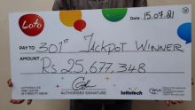 Loto : un habitant des hautes Plaines-Wilhems remporte Rs 25,6 millions 