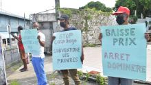 Chemin-Grenier : manifestation pacifique contre les récentes hausses de prix